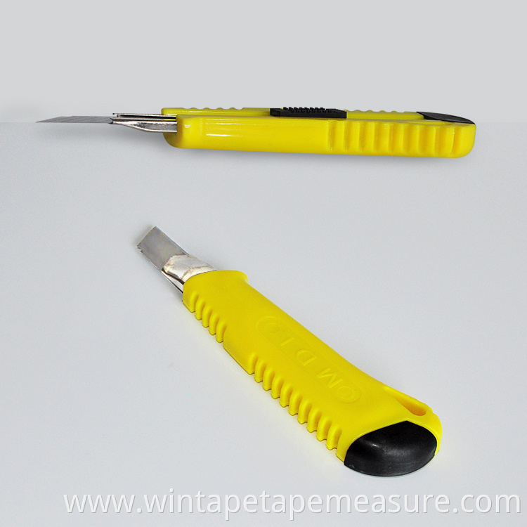 Custom Cheap Plastic Hand Tools Set Must Steel Wallpaper Retractable Utility Knife Blade Cutter Utility Knife